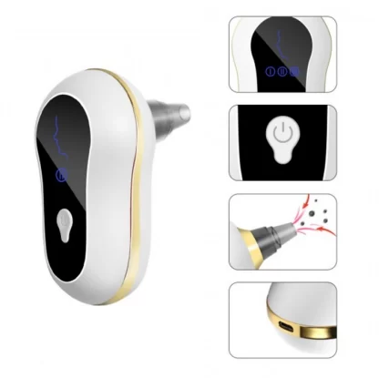 Limpador Facial Removedor Resíduos de Maquiagem e Cravos -  Aspirador por Sucção a Vácuo - USB - Image 5