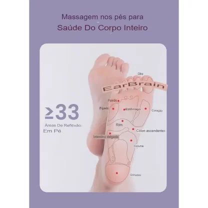 Massageador De Pés Rolador Com Técnica De Reflexologia - Alívio Rápido - Mais Saúde e Conforto - Image 6