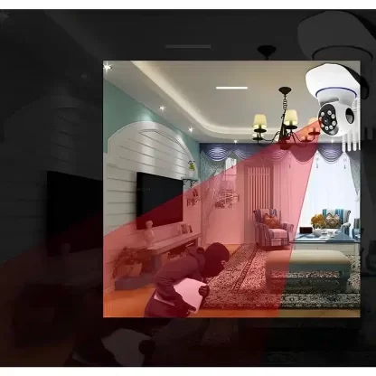 Câmera IP de Segurança 360 WiFi HD Visão Noturna e Audio Bidirecional - 1.3MP - HD 720p - Image 14