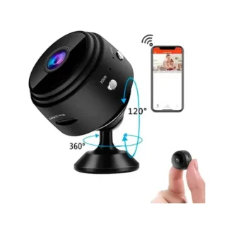Câmera de Segurança Mini A9 Original S/ Fio c/ Suporte HD Monitoramento - Monitore  DIA e NOITE