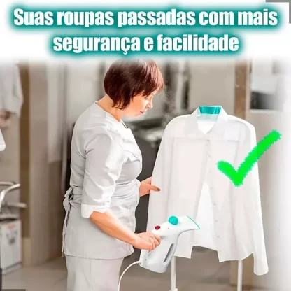 Vaporizador tipo 'Vaporeto'  Ferro de Passar Roupa com vapor - Tira Amasso | Higieniza - Portátil - Image 4